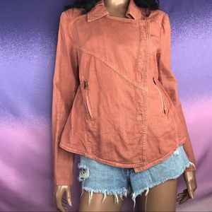 Free People Linen Jacket